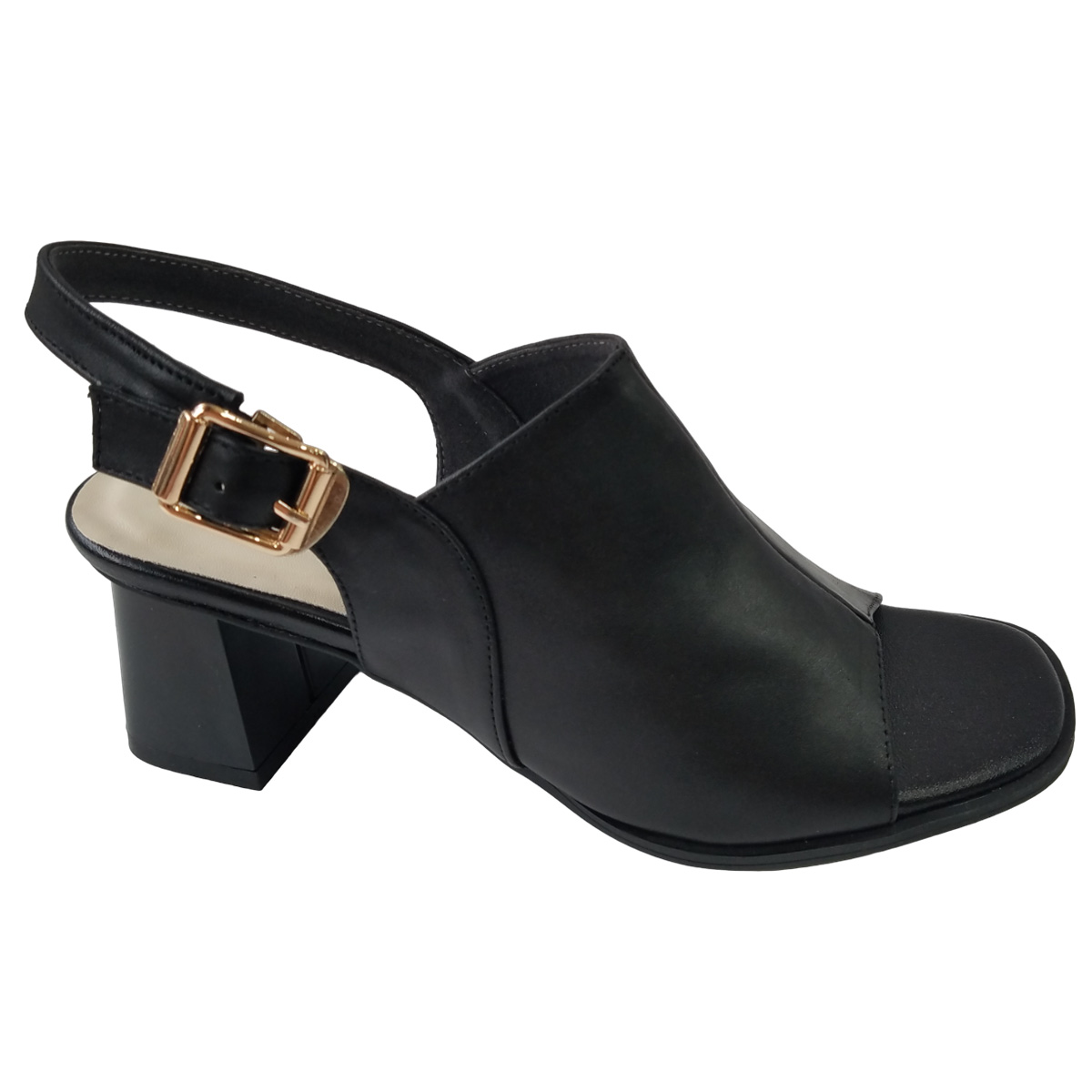Giày sandal cao gót nữ bigben da bò thật cao 5 phân cg159