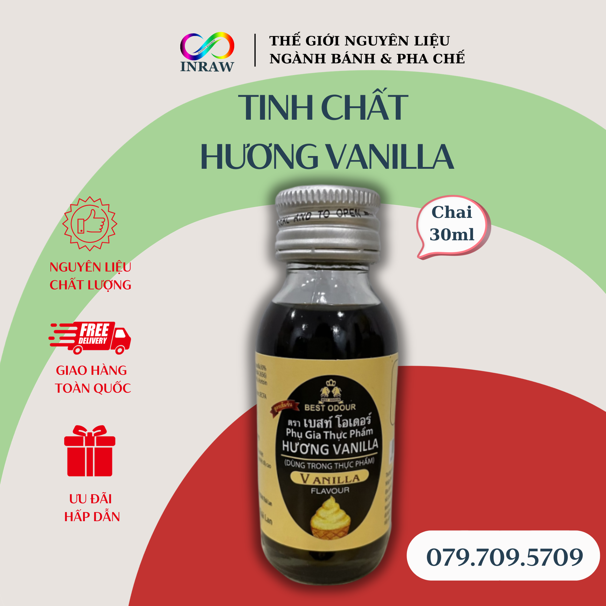 Hương Vani Best Odour Thái Lan 30ml
