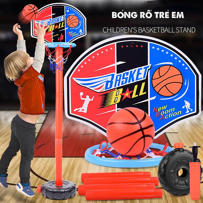 Bộ đồ chơi bóng rổ trẻ em giúp bé phát triển sức khỏe và chiều cao
