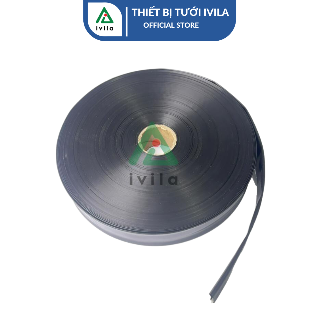 Cuộn 100m ống phun mưa ko đục lỗ 32mm - ống pe mềm phi 32mm - dây tưới phun mưa không đục lỗ - ống pe cắm béc bọ - ống pe dẹt dẫn nước