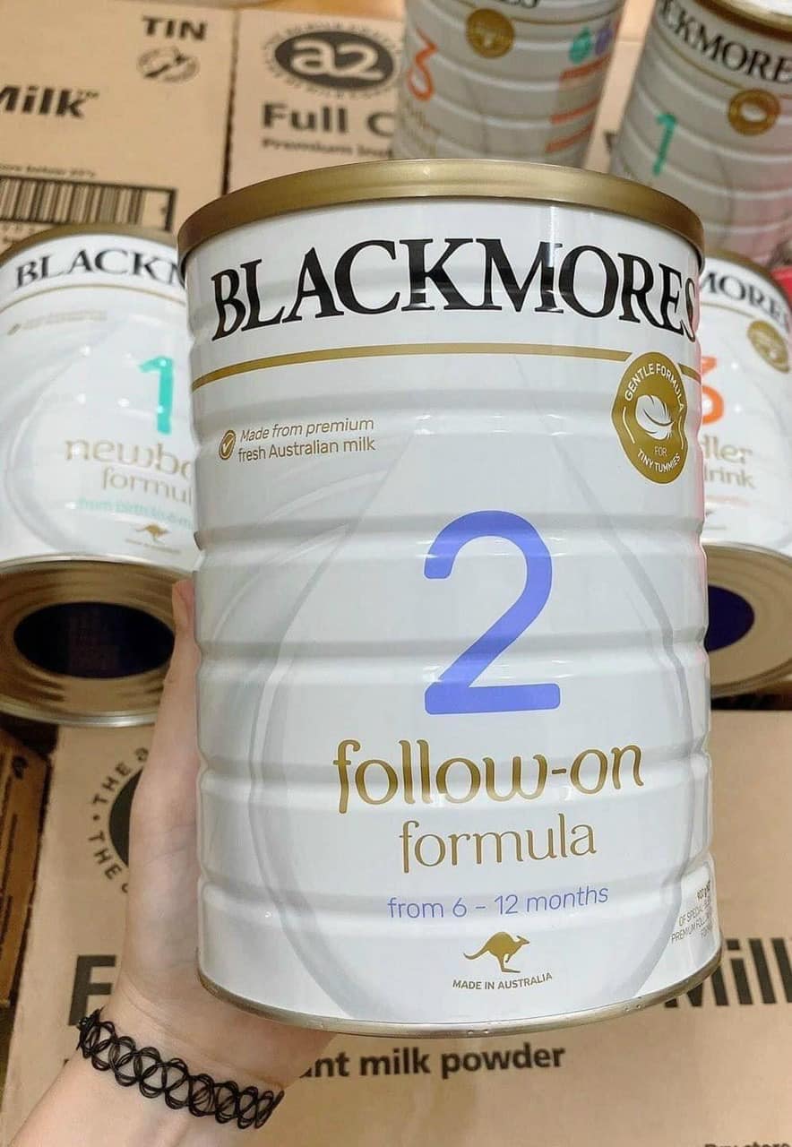 Sữa blackmore đủ số 1 2 3 cho bé
