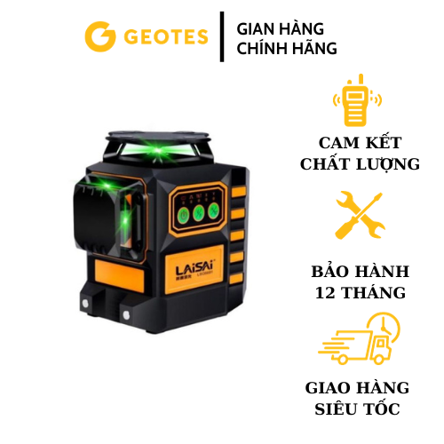 Máy cân mực Laser Laisai 12 tia xanh chính hãng Model LSG6666