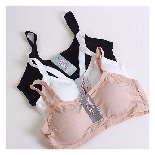 Combo 03 chiếc Áo bra 3 dây ngang - áo tập gym - Áo lá học sinh - Áo kiểu bra- MRBAP