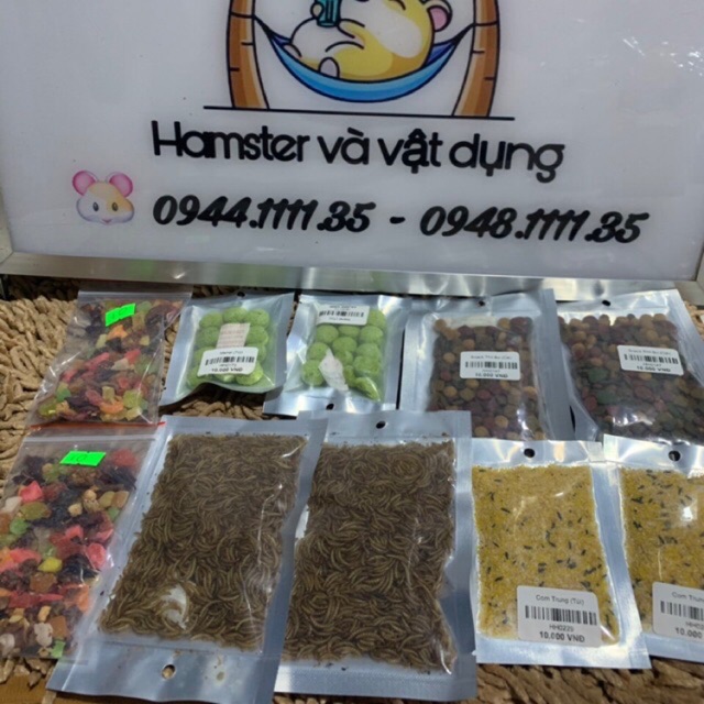 TA dặm cho hamster 5k - mài răng - Bánh rau củ mài rang - 5k