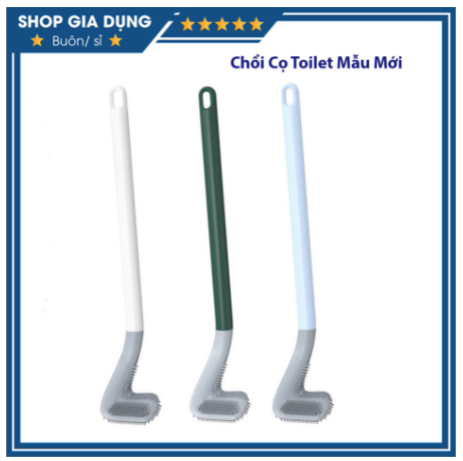 💥mẫu mới💥chổi cọ nhà vệ sinh, cây cọ toilet bồn cầu bằng silicon, chổi cọ toilet