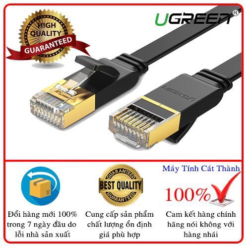 Cáp mạng 2 đầu đúc cat7 utp patch cords dạng dẹt - dài 5m - ugreen nw106 - 11263 -