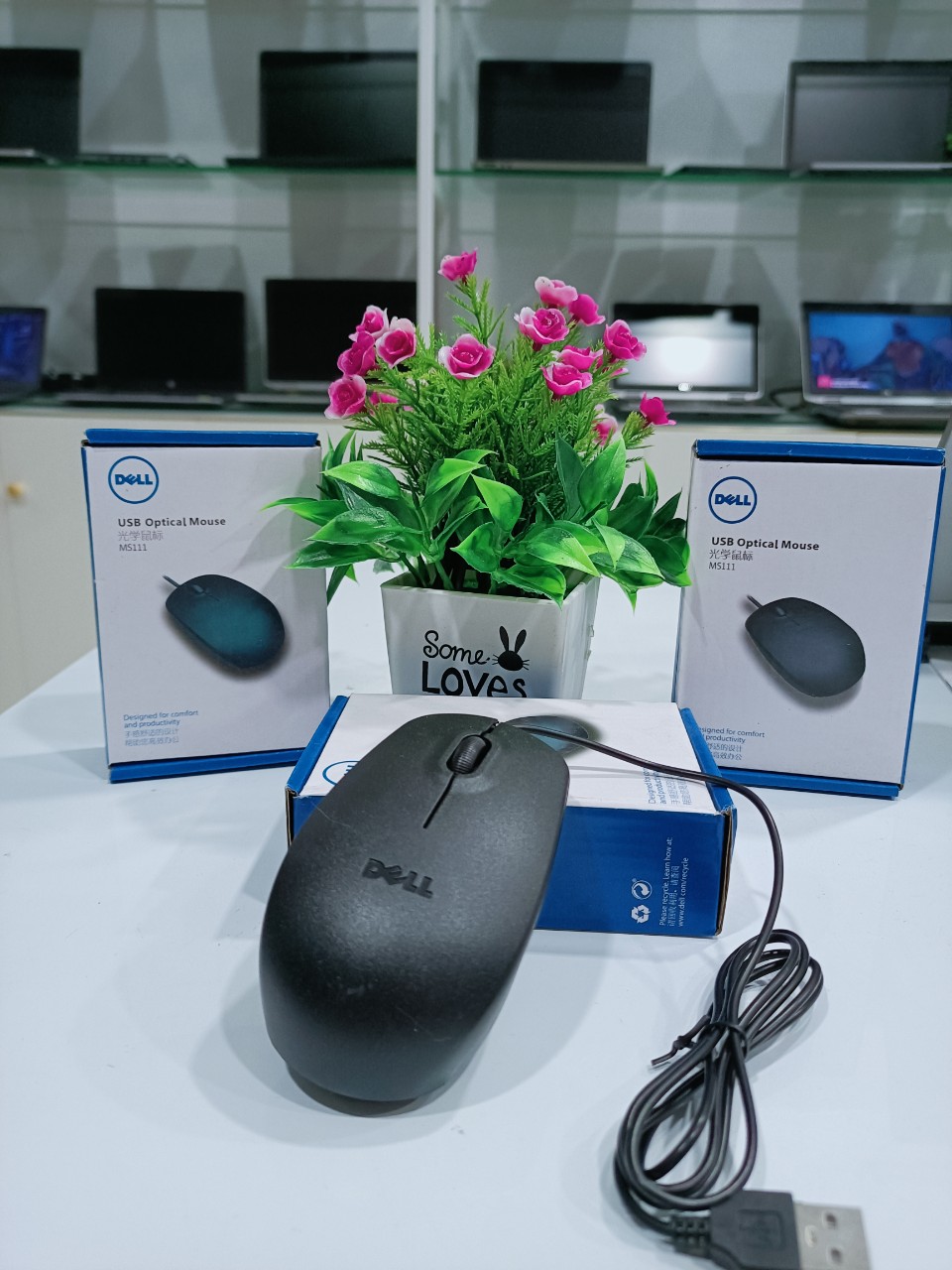 Chuột Máy Tính Dell MS111 Black USB