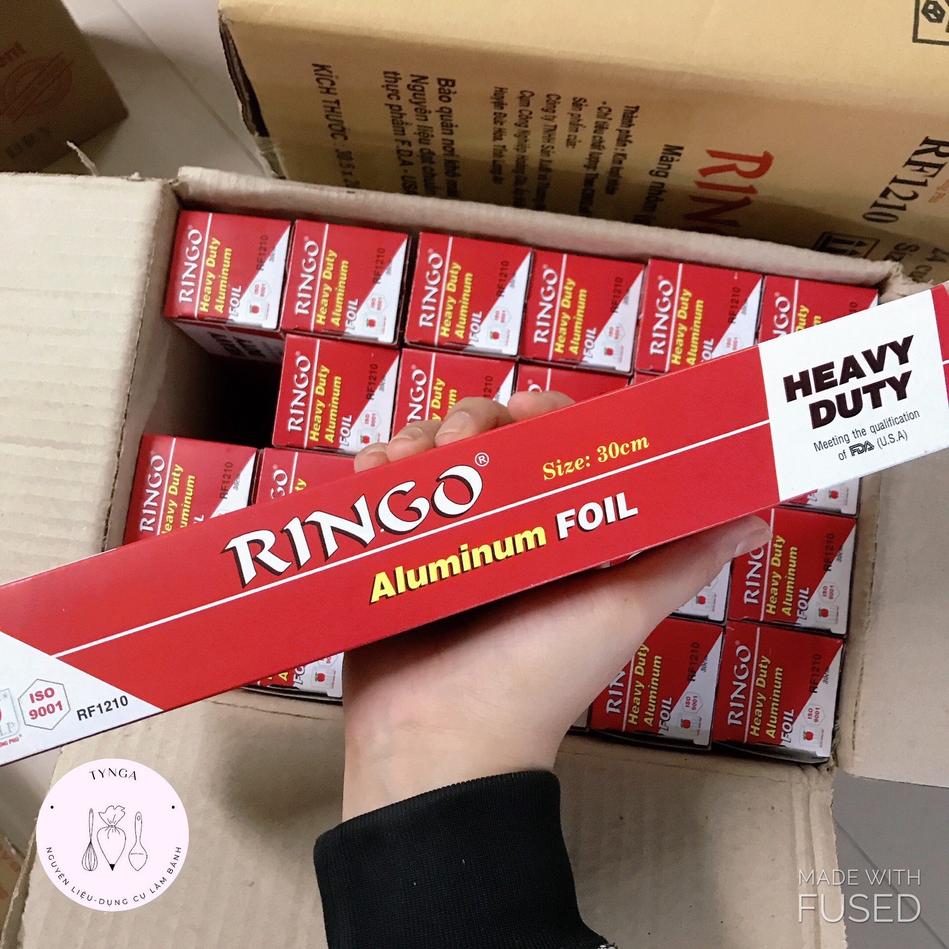 Giấy bạc Nhôm Màng Mỏng RINGO Tuyền Hưng Phú RF1210