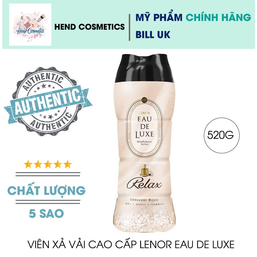 Viên xả vải cao cấp lenor eau de luxe 520g