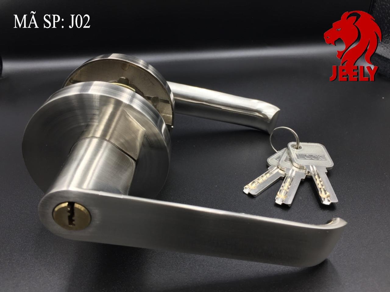 Khóa tròn gạt jeely j02 ốp tròn - hàng chính hãng