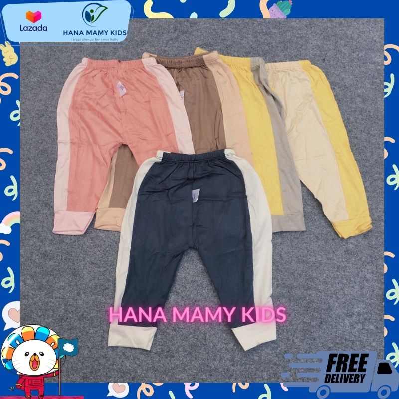 Quần dài thun lạnh cho bé - size 4-14kg