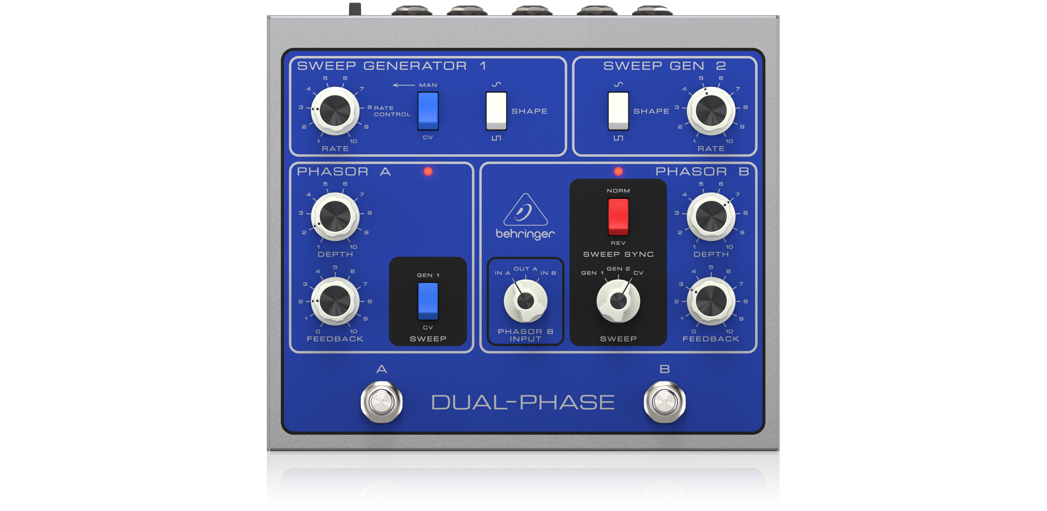 DUAL-PHASE Bộ chuyển pha analog kép với 12 bộ ghép quang Behringe-HÀNG CHÍNH HÃNG