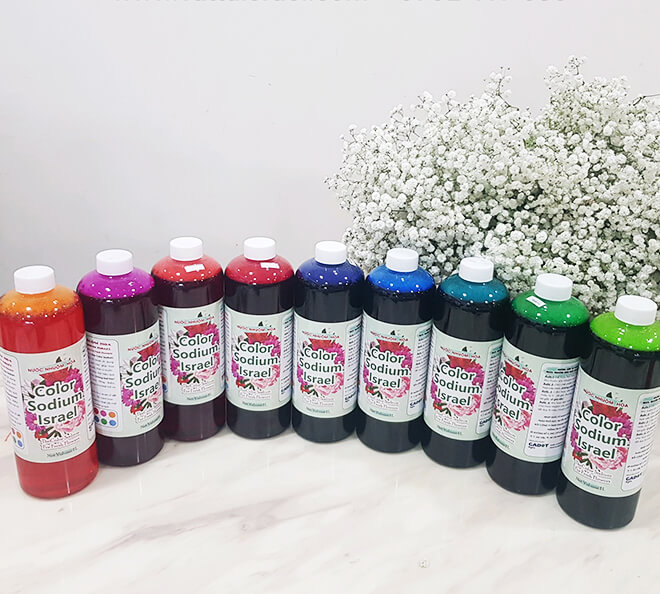 Chai nhuộm màu hoa COLOR SODIUM 1 lít