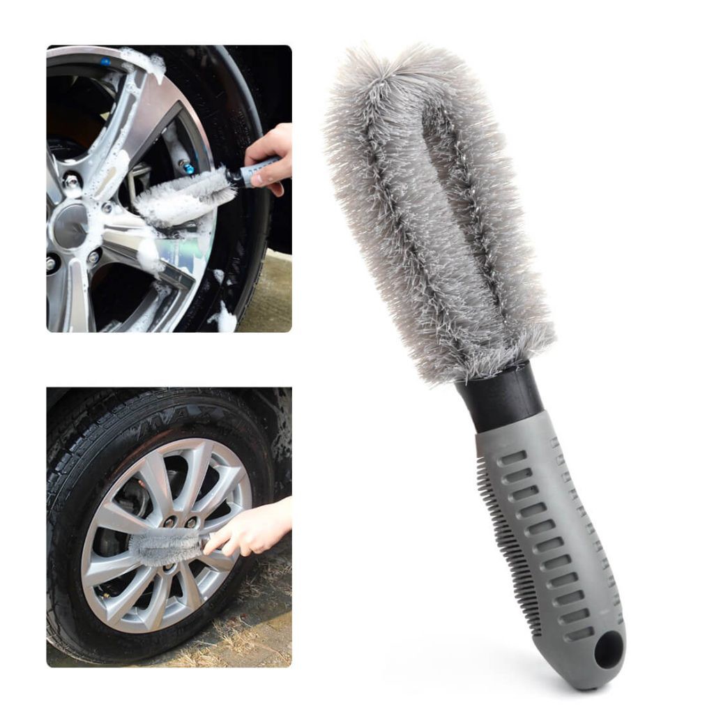 Chổi cọ rửa khoang máy, cọ lazang, cọ mâm rửa xe máy xe oto
