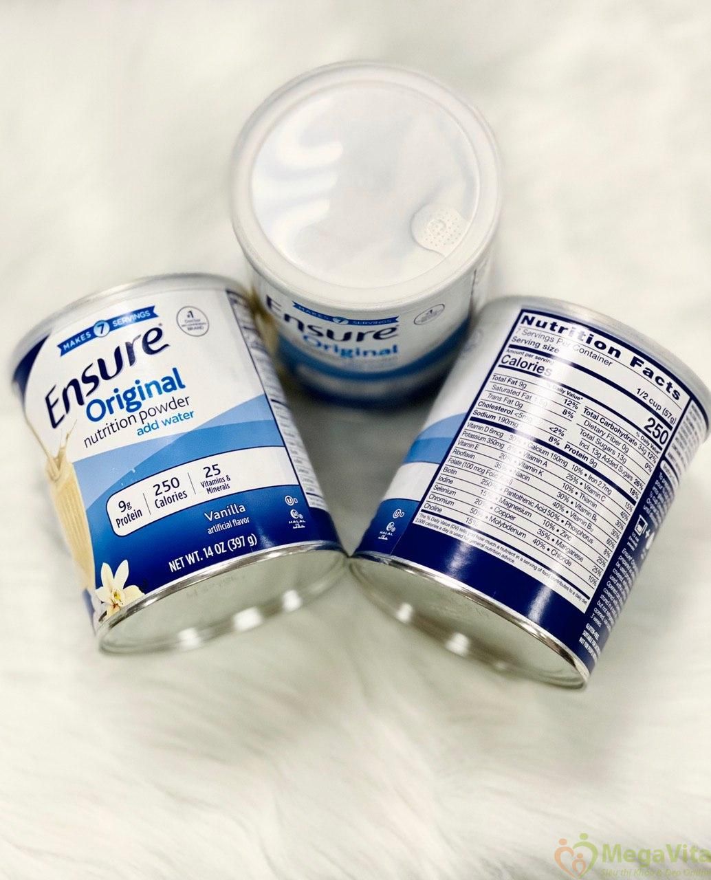 Ensure original sữa ensure mỹ 397g - mẫu mới - nhập trực tiếp mỹ
