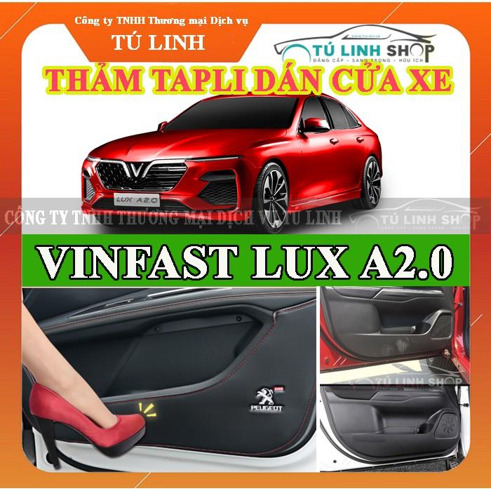 Bộ 4 Thảm Tapli dán cánh cửa chống trầy xước xe Vinfast Lux A2.0