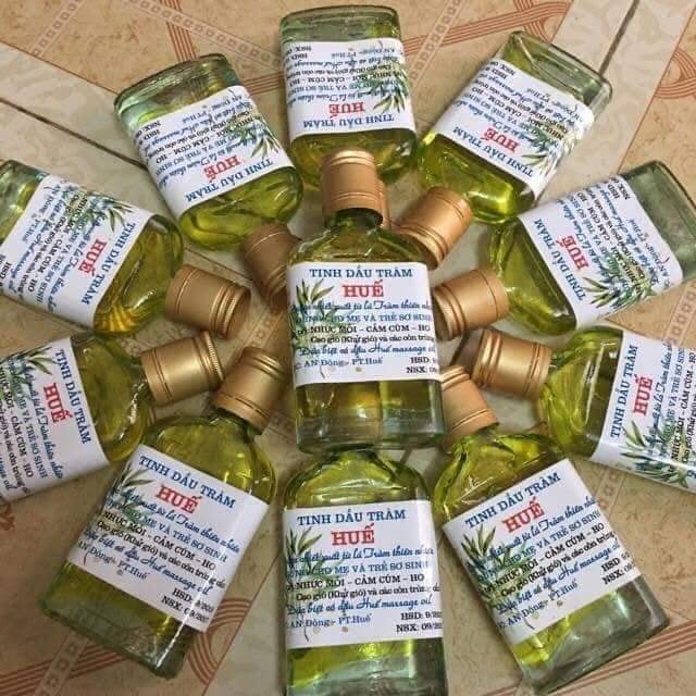 Tinh dầu tràm huế nguyên chất 100%