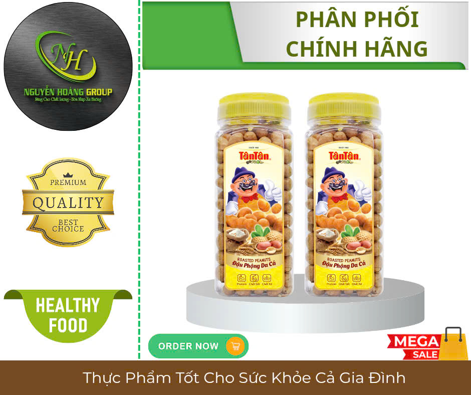 COMBO 2 HỦ - Đậu Phộng DA CÁ  Tân Tân Hủ 300gr