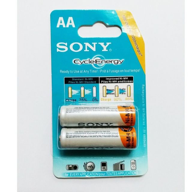 Pin sạc aa sony dung lượng 4600mah loại tốt