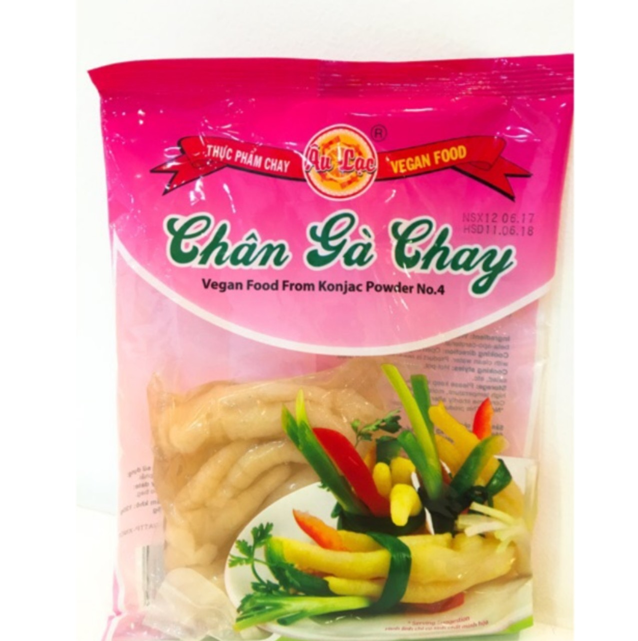 Chân gà chay âu lạc