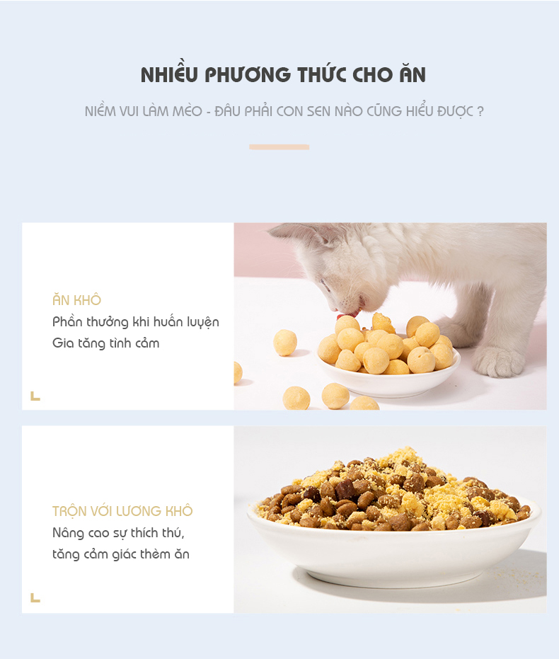 Thức ăn cho chó và mèo trứng cút|Thức ăn vặt cho chó|Thức ăn cho mèo|Thức
