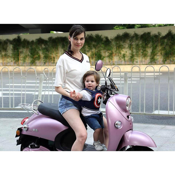 [ hàng đẹp ] đai em bé đi xe máy- địu đi xe máy- dây đai cho bé đi xe máy- đai xe máy cho bé từ 1-6 tuổi- địu trẻ em- địu em bé ( ngẫu nhiên ) 5