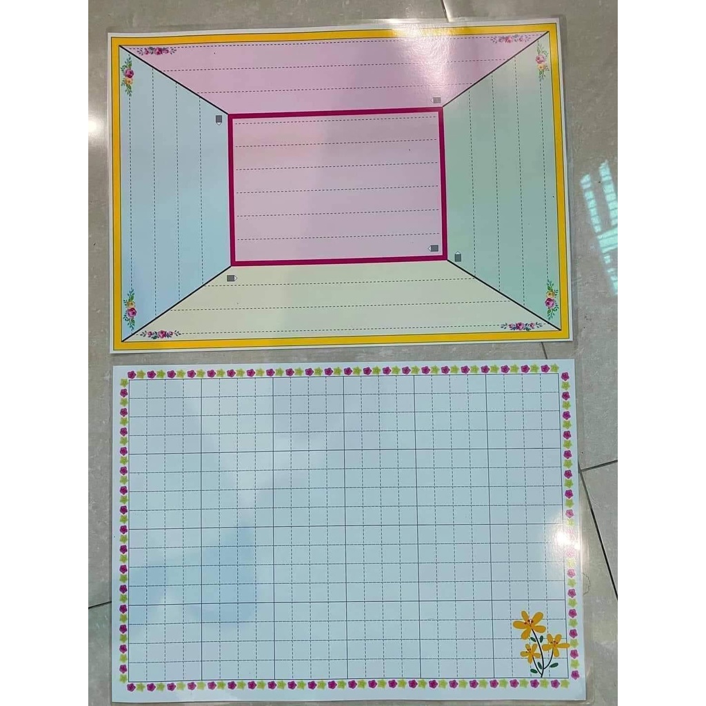 Khăn trải bàn A2-A3 một mặt và hai mặt. Ép plastic bền đẹp.