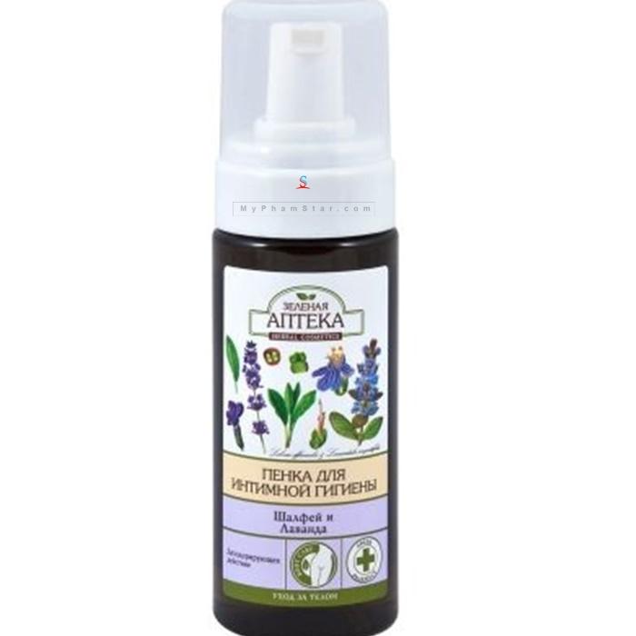 Dung dịch vệ sinh phụ nữ Anteka Herbal Cosmetic của Nga 150ml