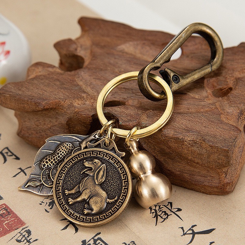 Móc khóa con giáp tuổi TUẤT