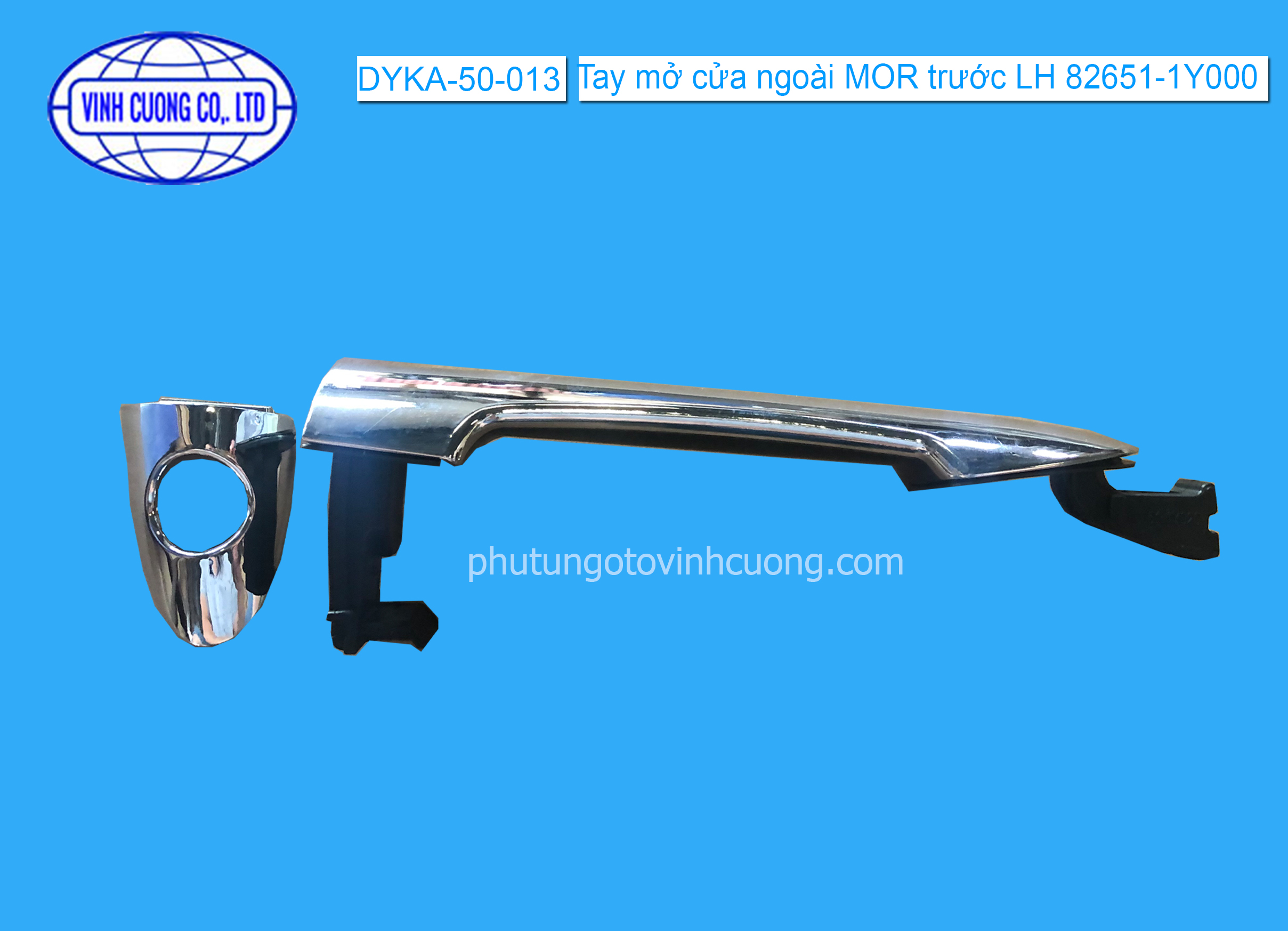 Tay nắm cửa trong, tay nắm cửa ngoài Kia Morning