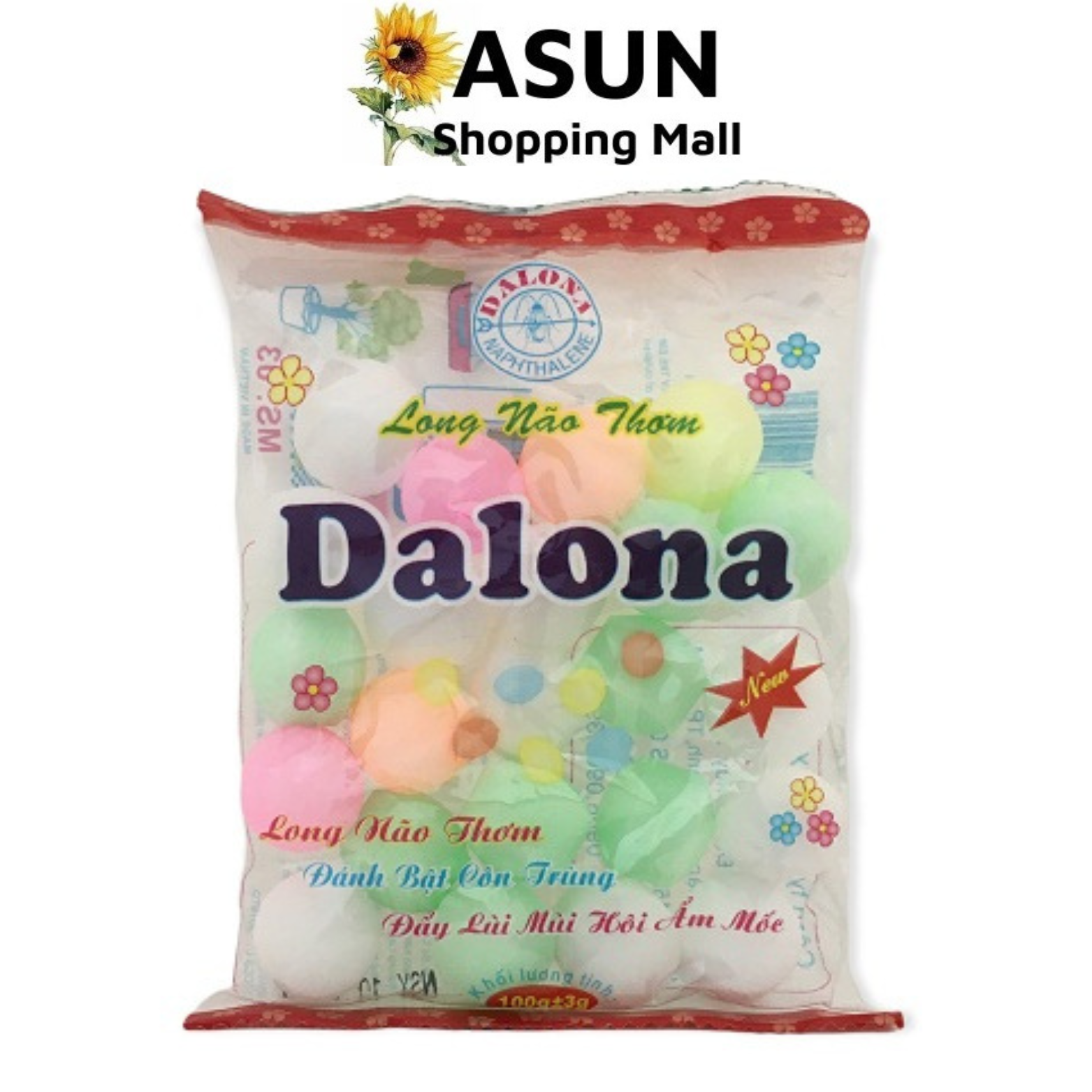 Gói Băng Phiến Long Não Khử Mùi Nấm Mốc, Đuổi Côn Trùng, Gián, Chuột