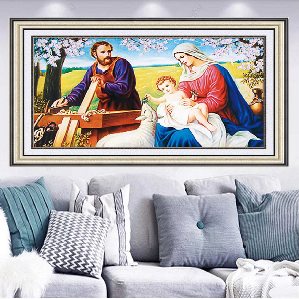 Tranh đính đá cao cấp Venus 12 thánh tông đồ -KT:  81x50