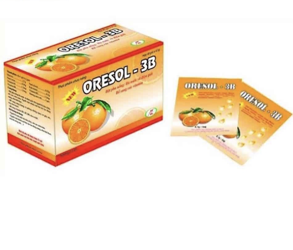 ORESOL bổ sung Nước và điện giải- hộp 40 gói