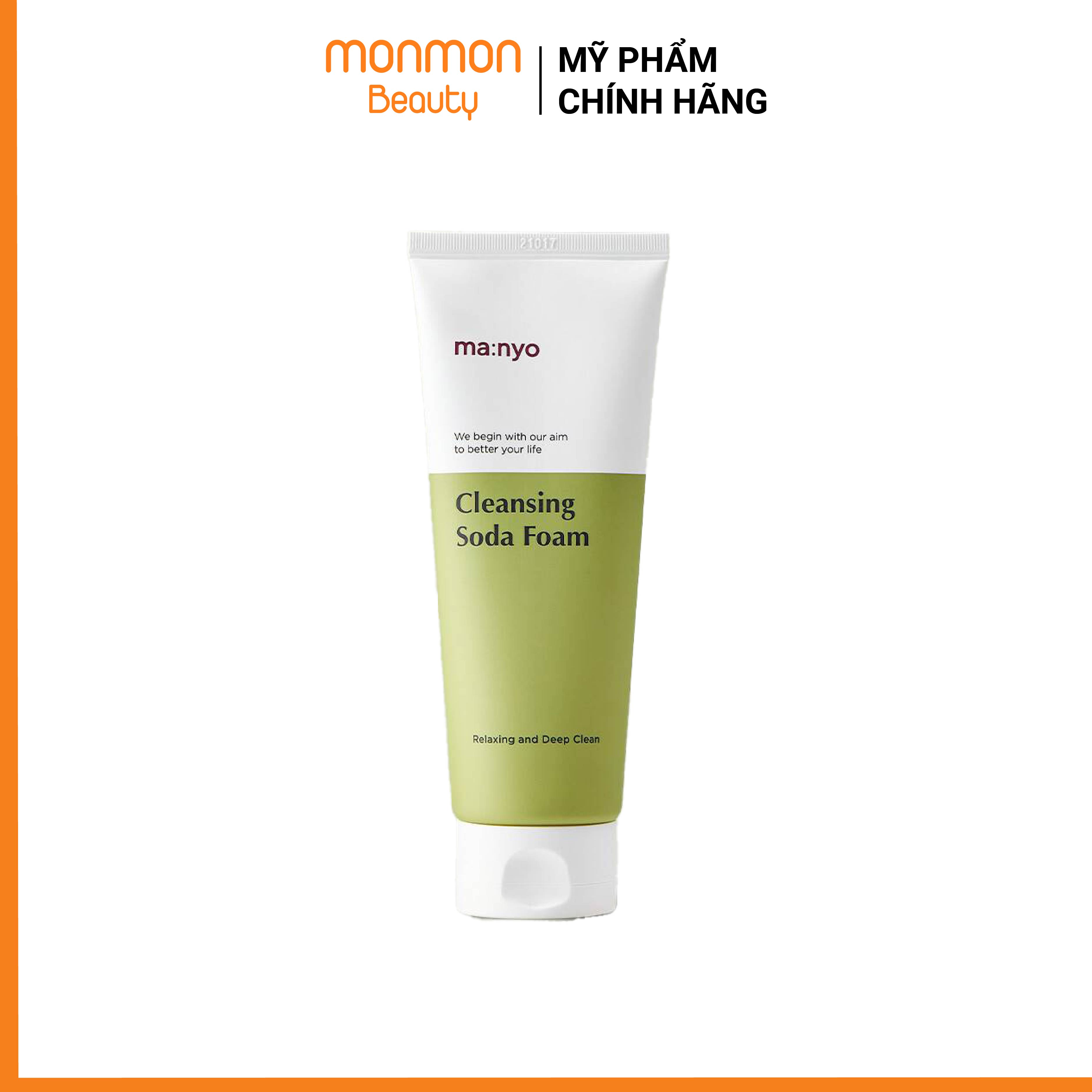 Sữa rửa mặt tạo bọt ma:nyo Pore Cleansing Soda Foam 150ml
