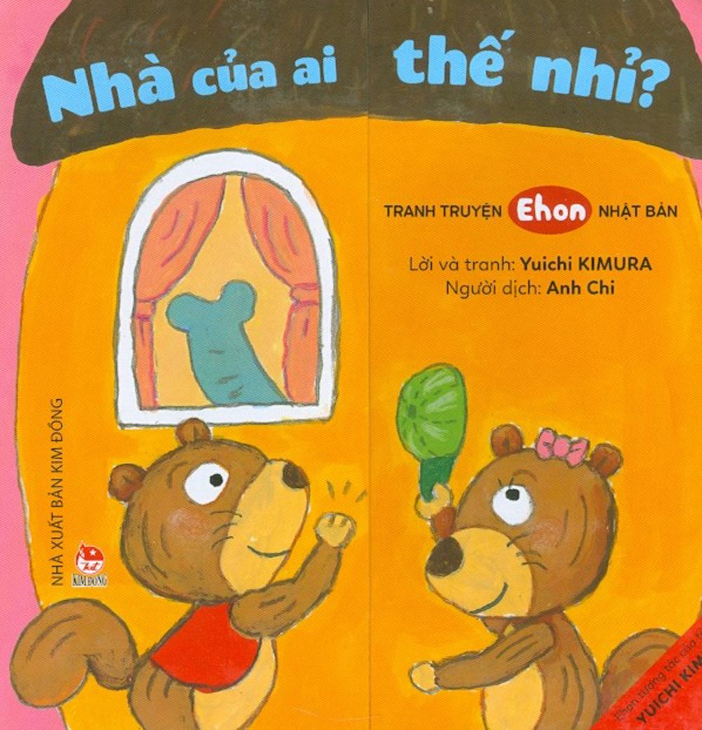 Tranh truyện ehon nhật bản - nhà của ai thế nhỉ?