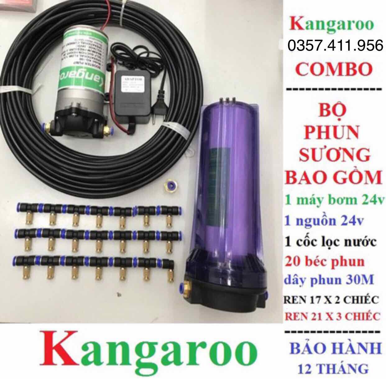 Bộ máy phun sương máy phun sương làm mát
