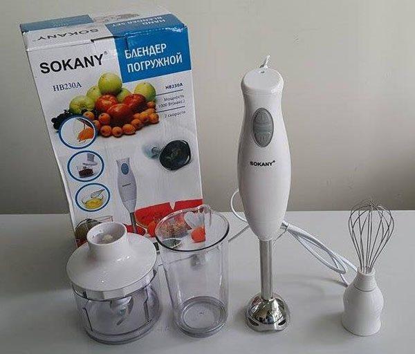 Máy xay cầm tay đa năng Sokany HB230A