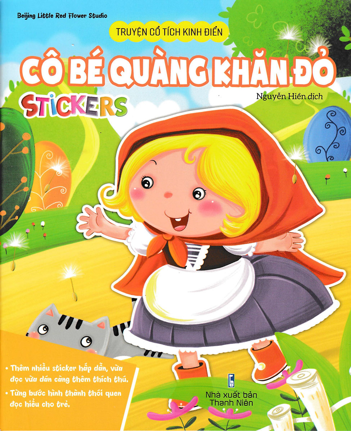 Truyện Cổ Tích Kinh Điển - Cô Bé Quàng Khăn Đỏ: Sticker (ND)  - NTbooks