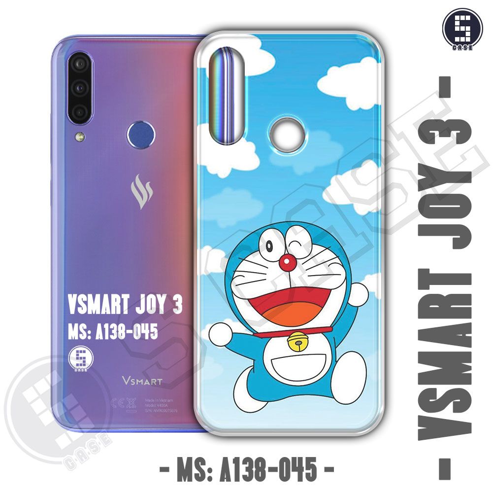 Ốp cho vsmart joy 3 hình mèo ú a138-045