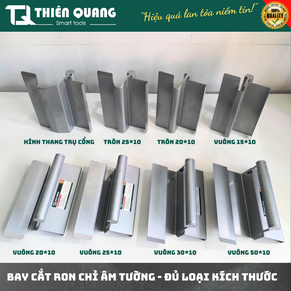Bay Cắt Ron Chỉ Âm Tường (Đủ Kích Thước) - Thiên Quang Smart tools