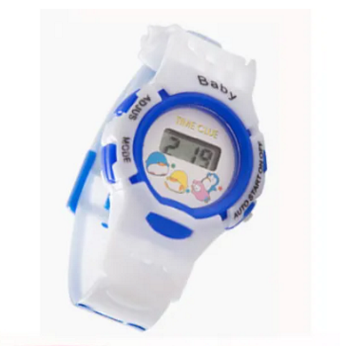 [HCM]Đồng hồ cho bé trai kiểu dáng hàn quốc ( xanh)