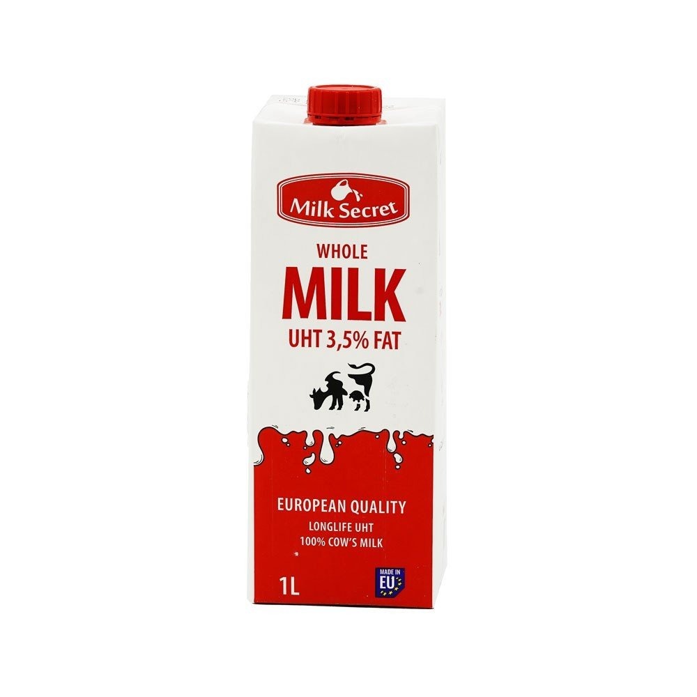 Sữa tươi không đường Milk Secret hộp 1L