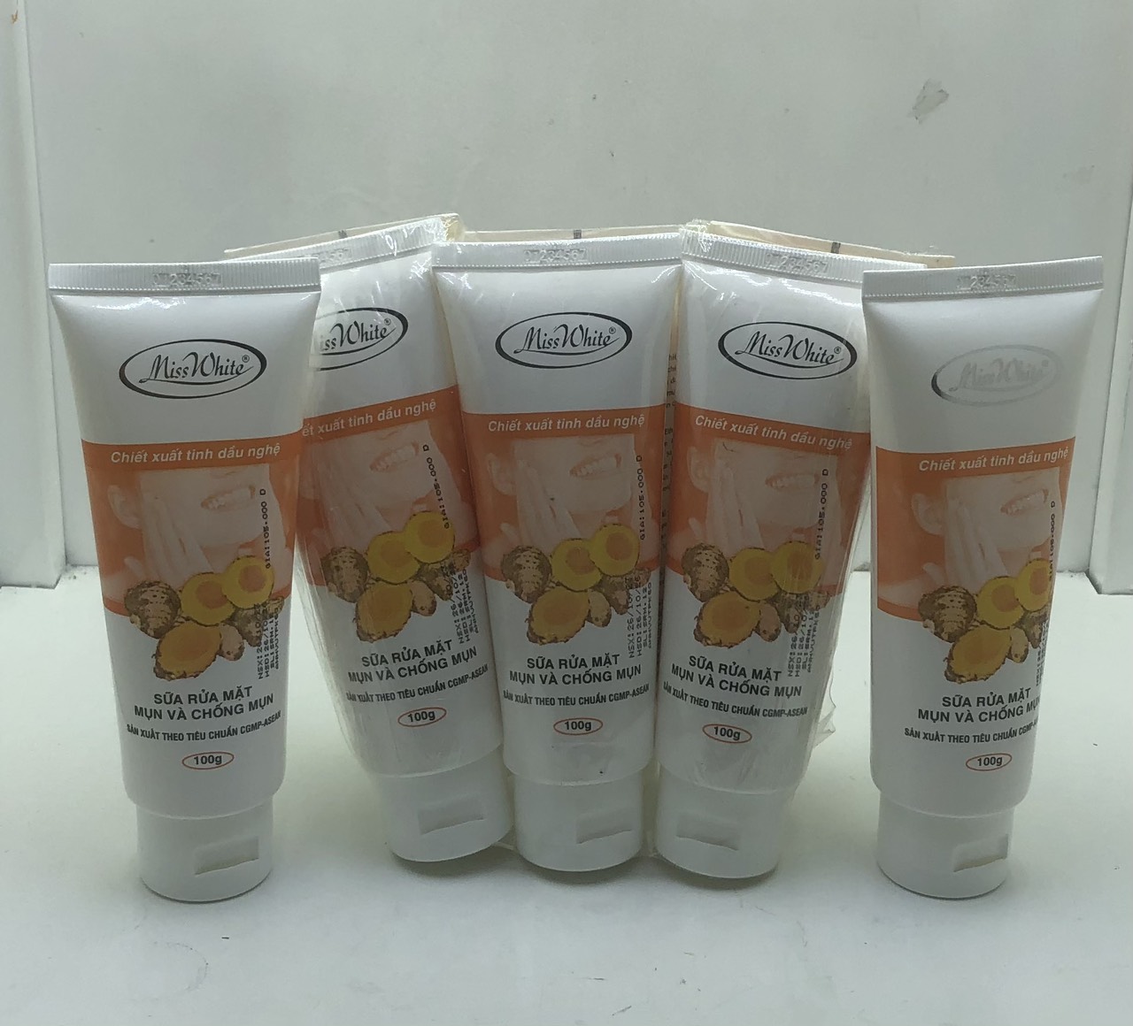 Sữa rửa mặt MissWhite mụn, thâm 100g