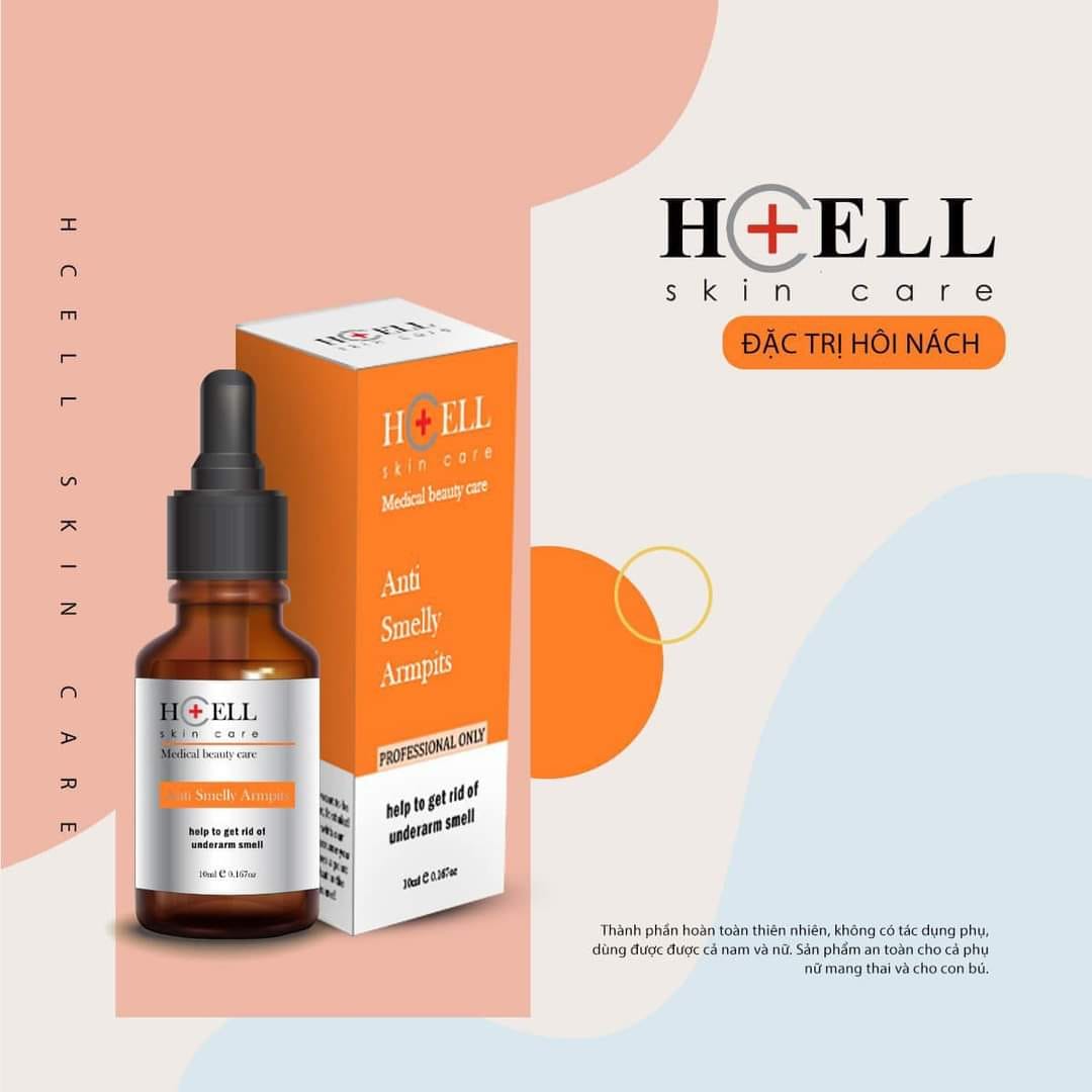 Khử mùi hôi nách hcell hiệu quả ngay lần đầu tiên