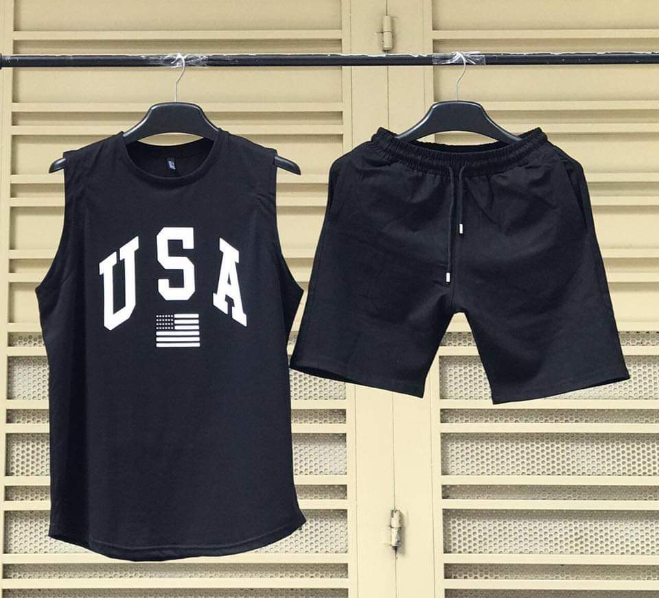 [HCM](FREESHIP TOÀN QUỐC) Set ba lỗ tập gym nam,Đồ Bộ thun hè nam thoáng mát, Đồ bộ nam phong cách