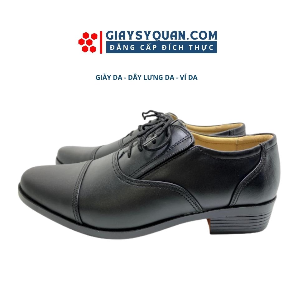 Giày tây nam da thật - Giày da nam công sở đế Pu chống mòn siêu bền, phong cách sang trọng