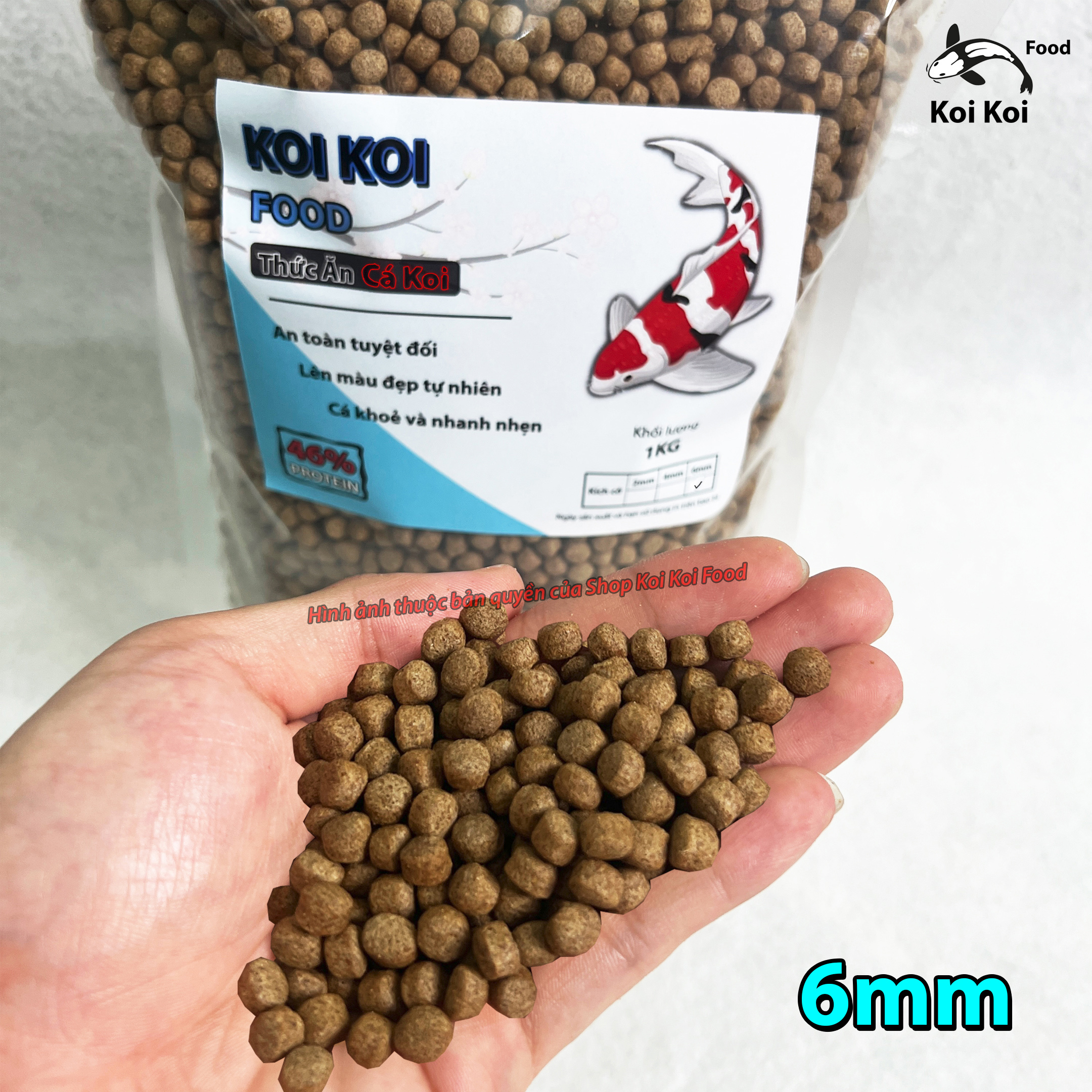 Thức ăn cá koi - cám cá trưởng thành koi koi food
