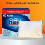 Muối Rửa Chén Bát Finish túi 2kg Bóc Lẻ Giúp Làm Mềm Nước Chống Vôi Cặn