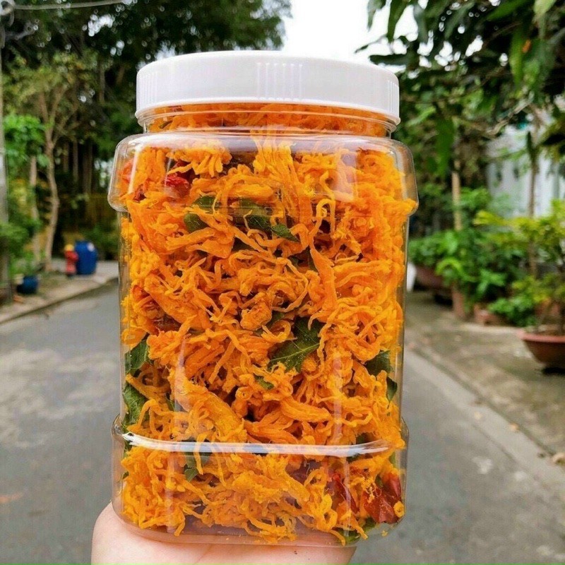 Khô gà lá chanh loại ngon 500gr
