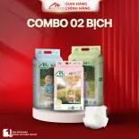 Combo 2 Bịch Tã/bỉm Momo Diamond Nature Chính Hãng Dán Quần Mềm Mại, An Toàn Cho Bé